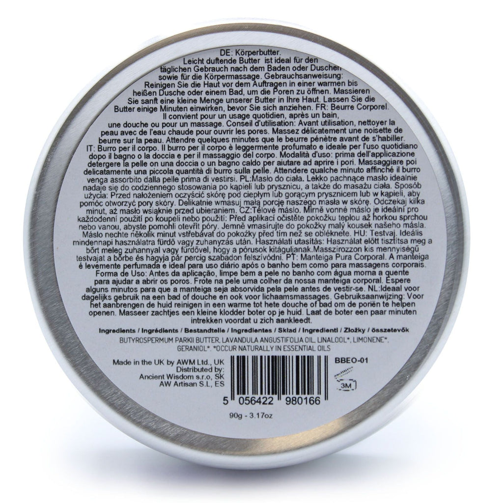 Aromatherapy Shea Body Butter 90g - Lavender - Aromatherapy Shea Body Butter 90g