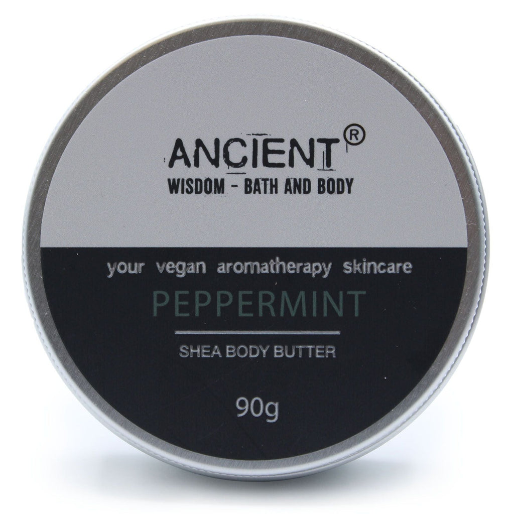 Aromatherapy Shea Body Butter 90g - Peppermint - Aromatherapy Shea Body Butter 90g