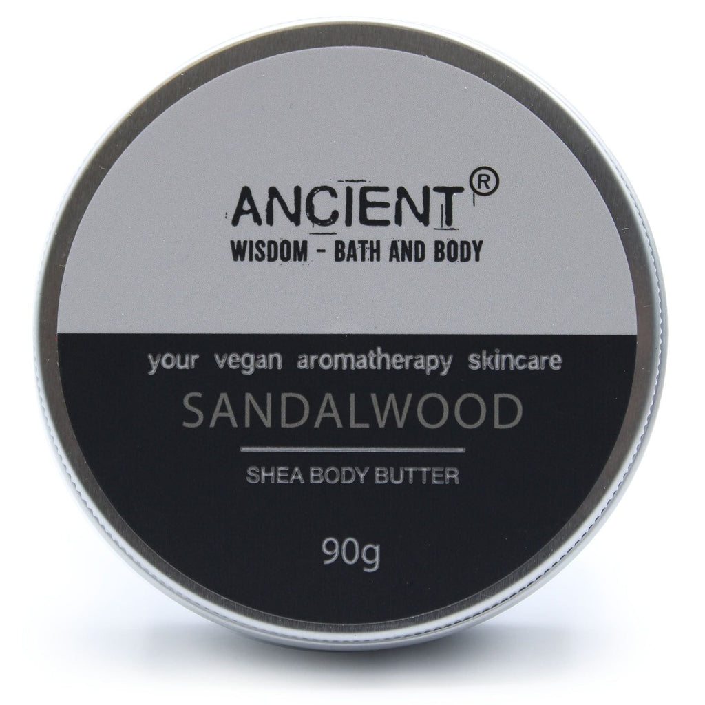 Aromatherapy Shea Body Butter 90g - Sandalwood - Aromatherapy Shea Body Butter 90g
