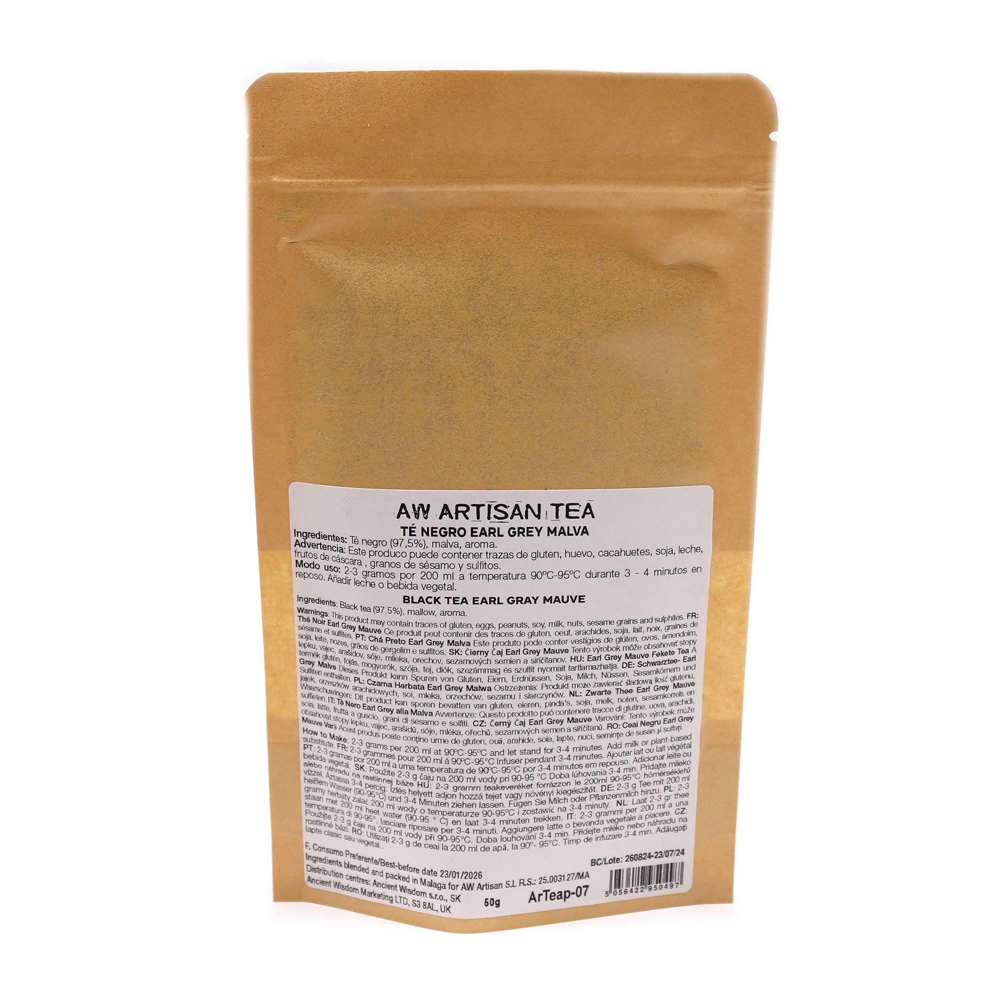Artisan Tea - 50g Merlin’s Favorite Earl Grey - Bag