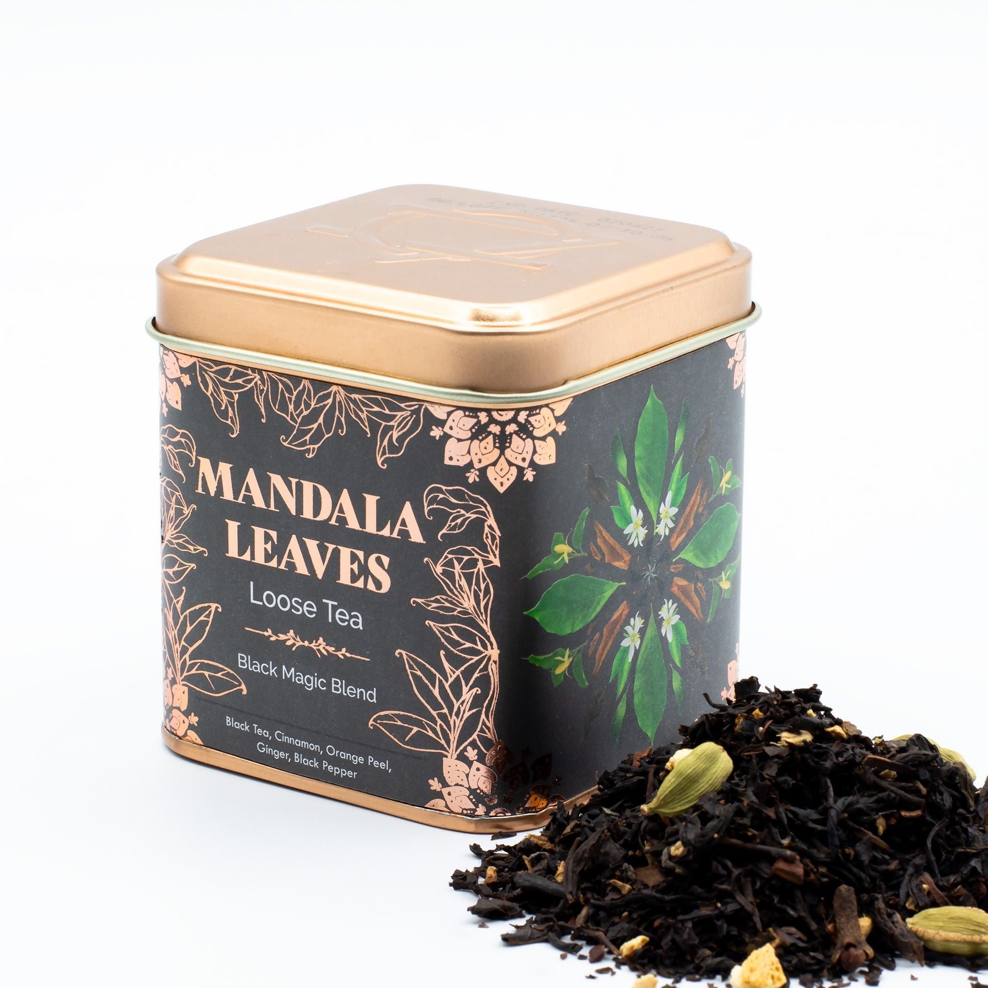 Artisan Tea 50g Tin - Black Magic Blend & Matcha In Tins