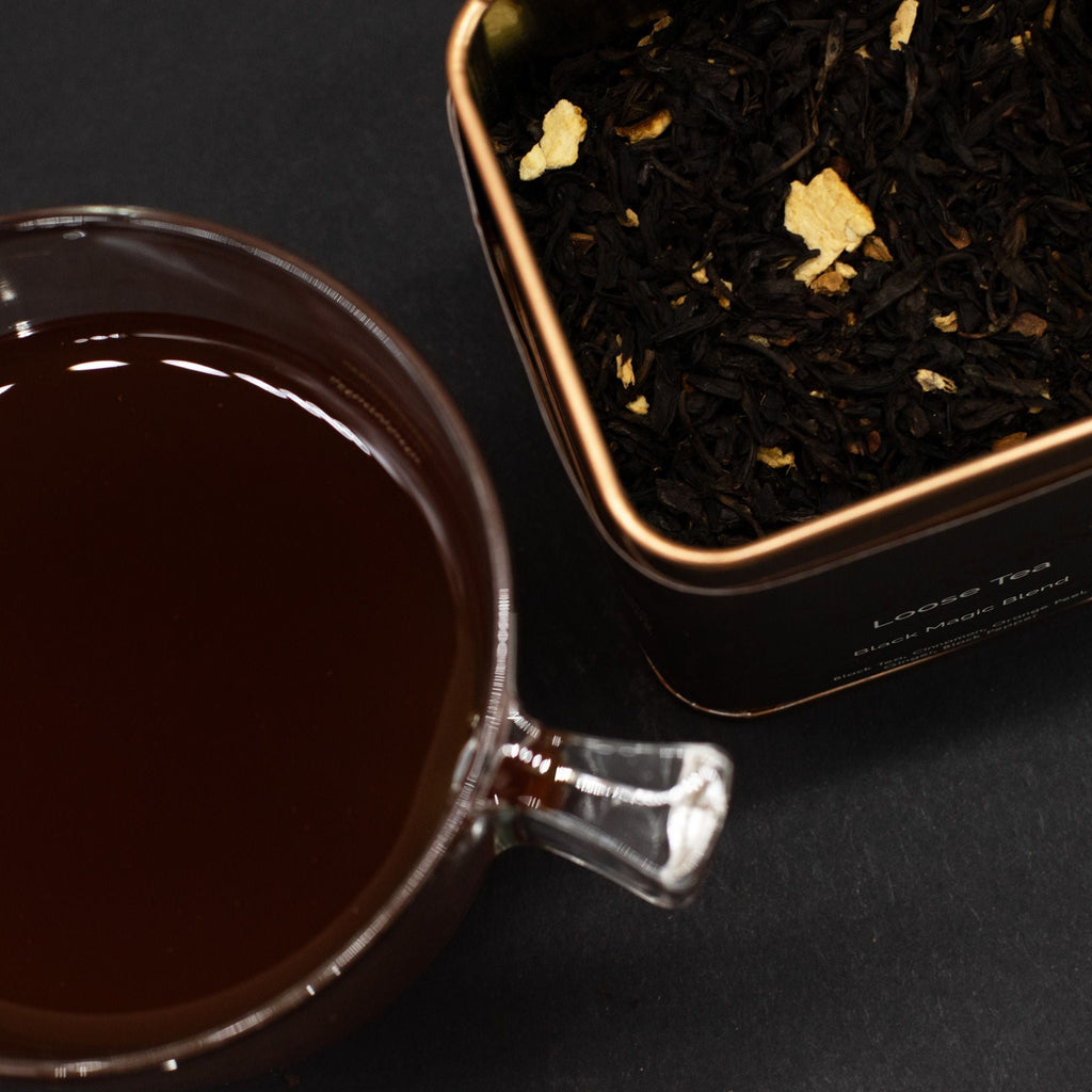 Artisan Tea 50g Tin - Black Magic Blend & Matcha In Tins
