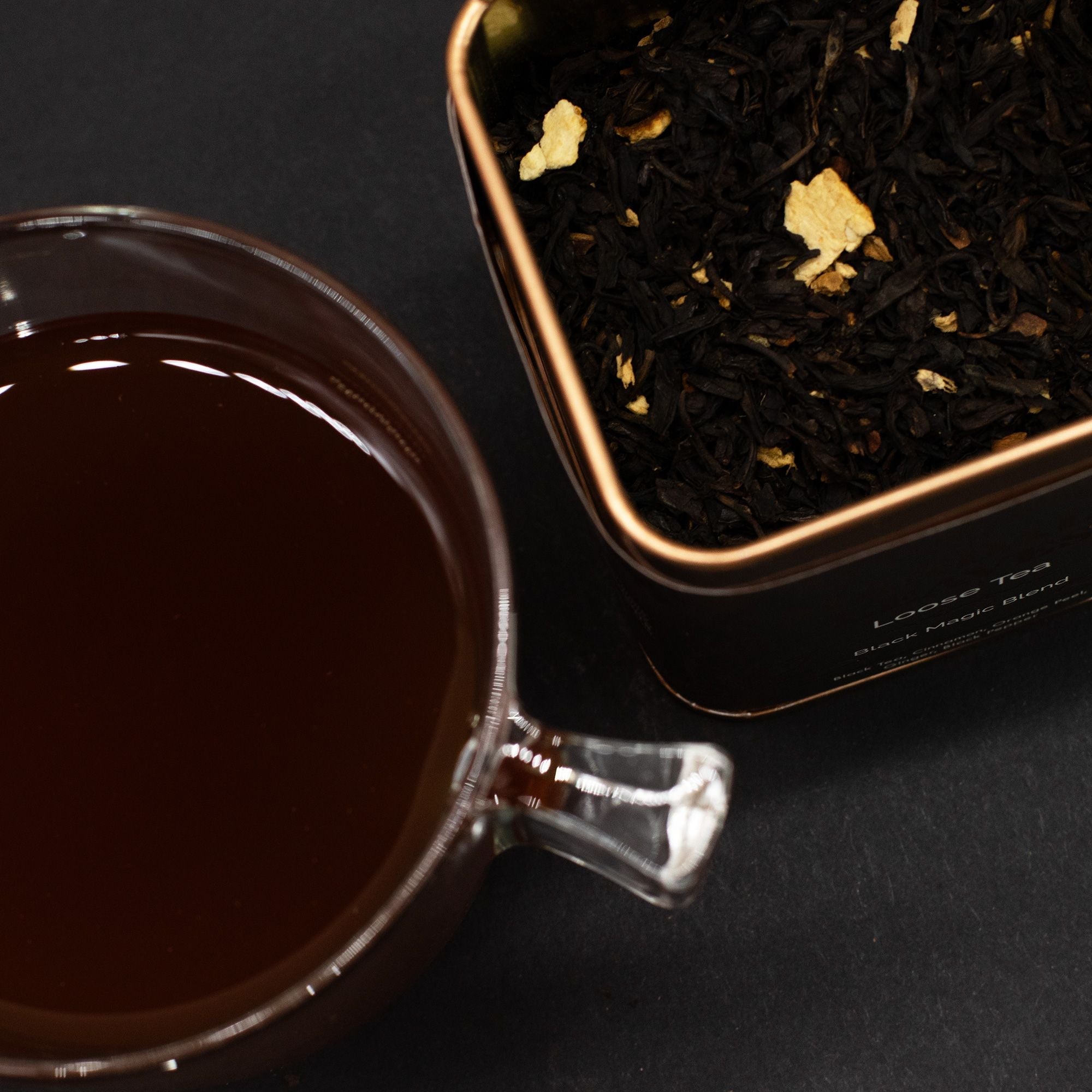 Artisan Tea 50g Tin - Black Magic Blend & Matcha In Tins