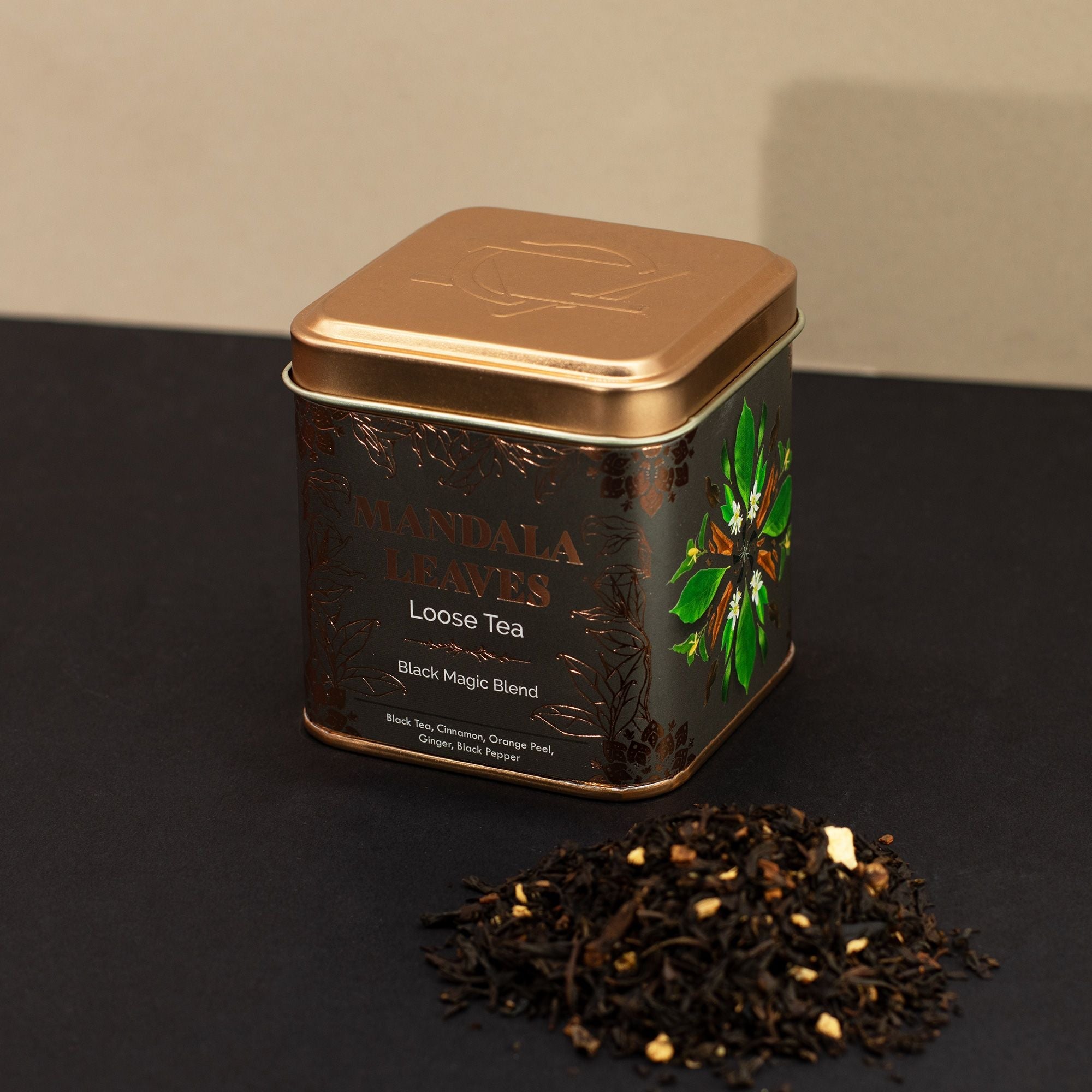 Artisan Tea 50g Tin - Black Magic Blend & Matcha In Tins
