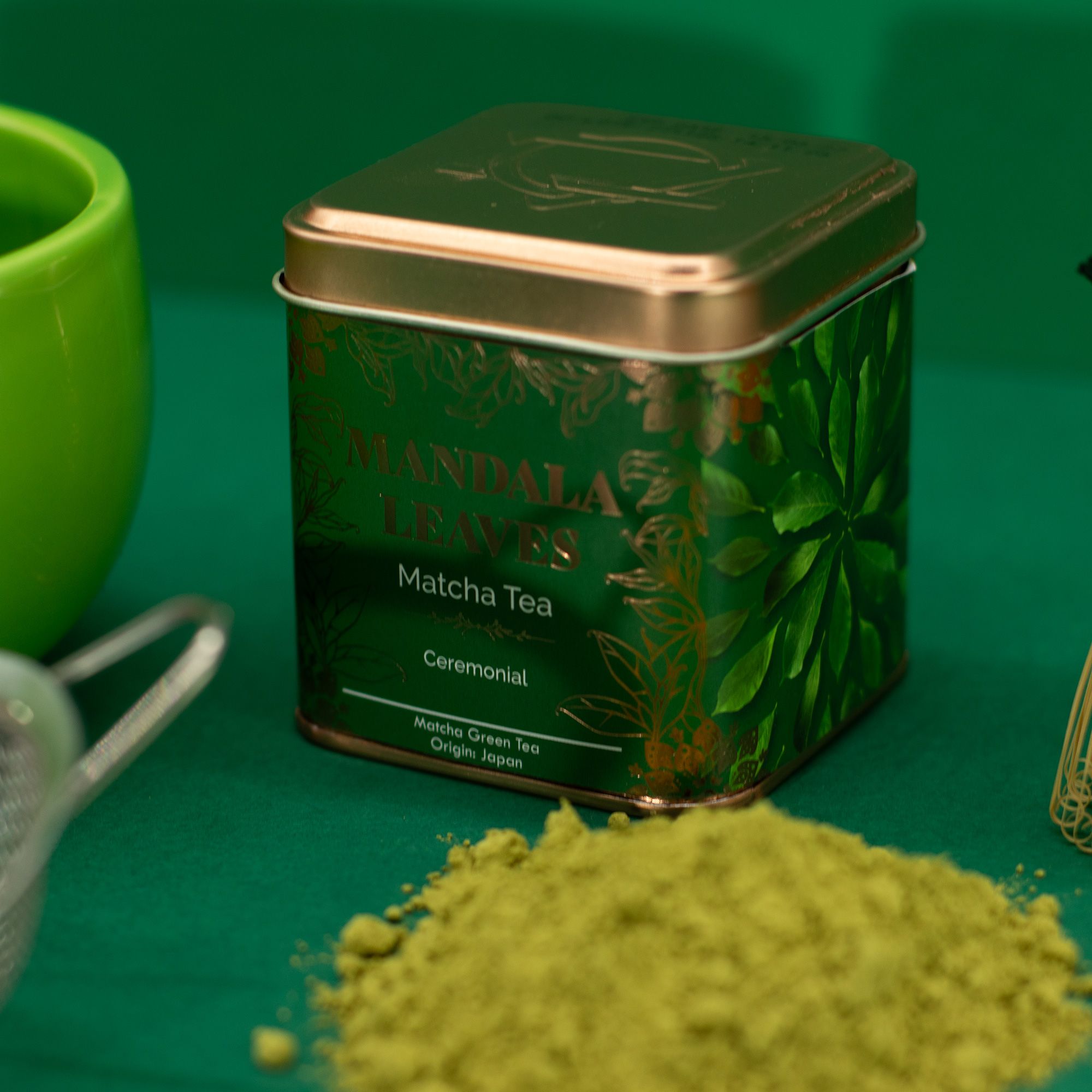 Artisan Tea 50g Tin - Ceremonial Matcha & In Tins