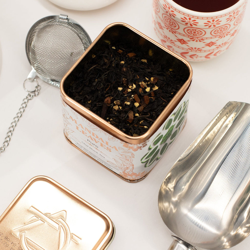 Artisan Tea 50g Tin - Chai Black & Matcha In Tins
