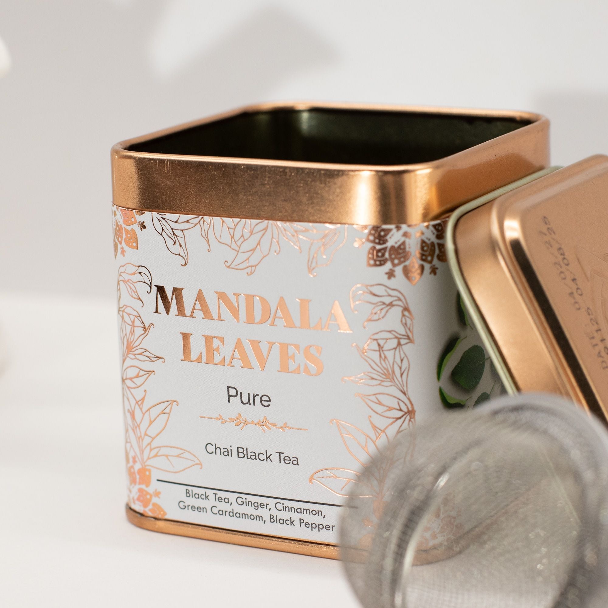 Artisan Tea 50g Tin - Chai Black & Matcha In Tins