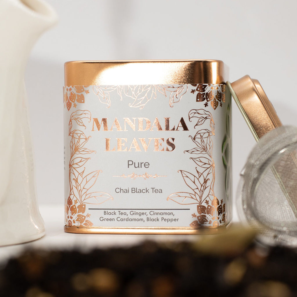 Artisan Tea 50g Tin - Chai Black & Matcha In Tins