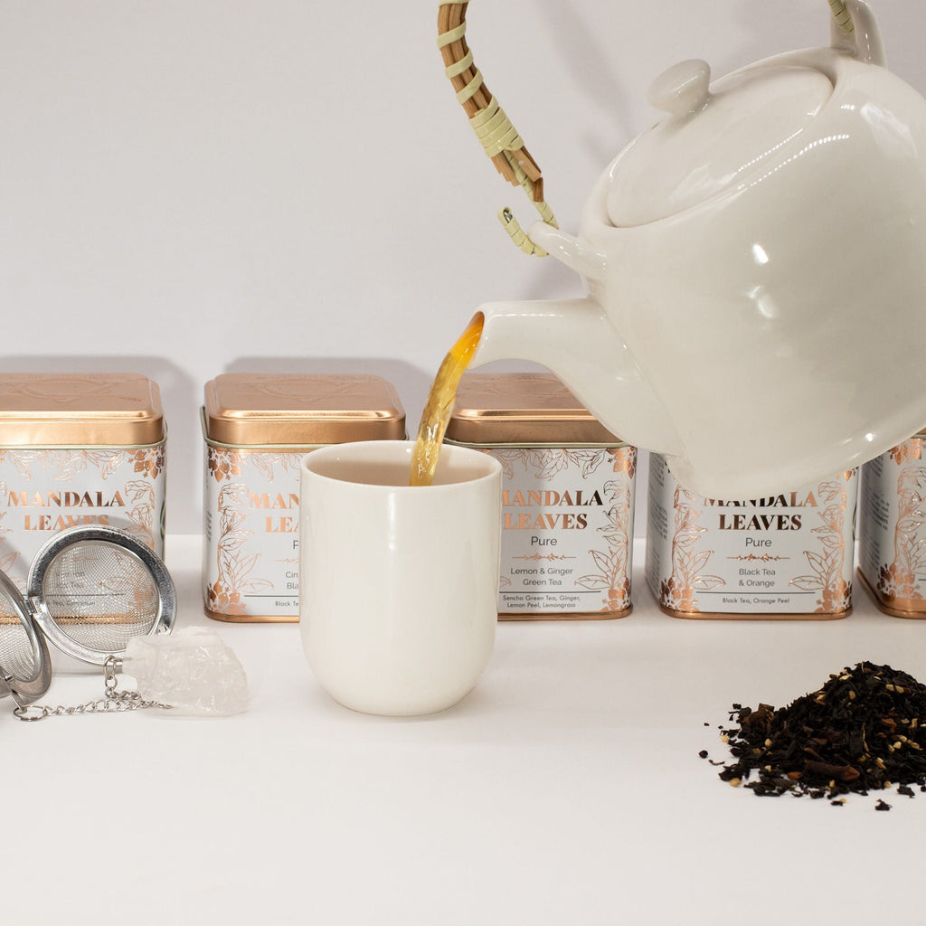 Artisan Tea 50g Tin - Cinnamon Black & Matcha In Tins