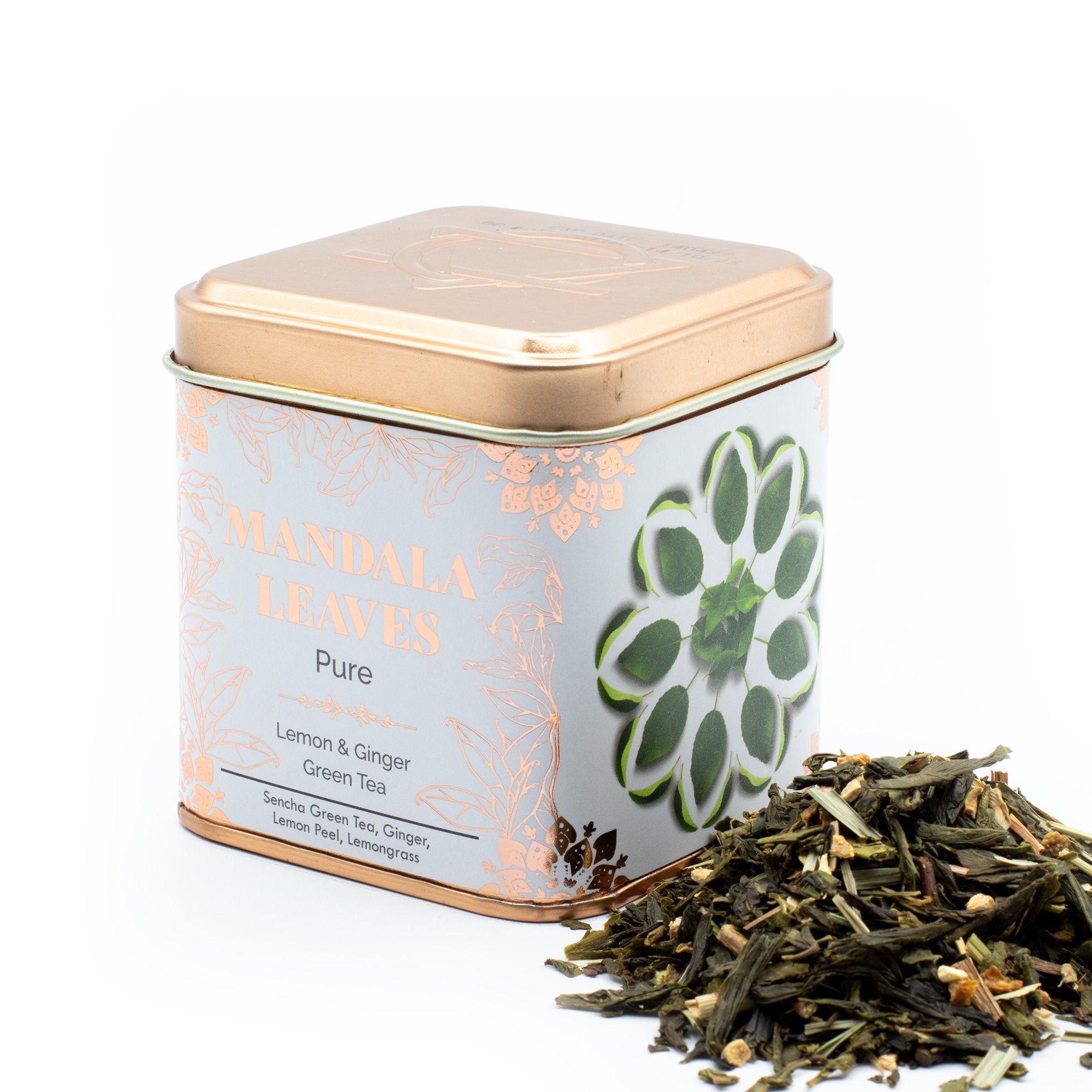 Artisan Tea 50g Tin - Classic Green with Lemon and Ginger & Matcha In Tins