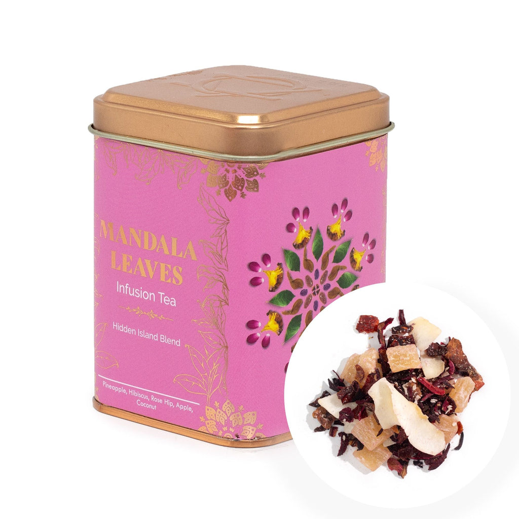 Artisan Tea 50g Tin - Hidden Islands Blend & Matcha In Tins