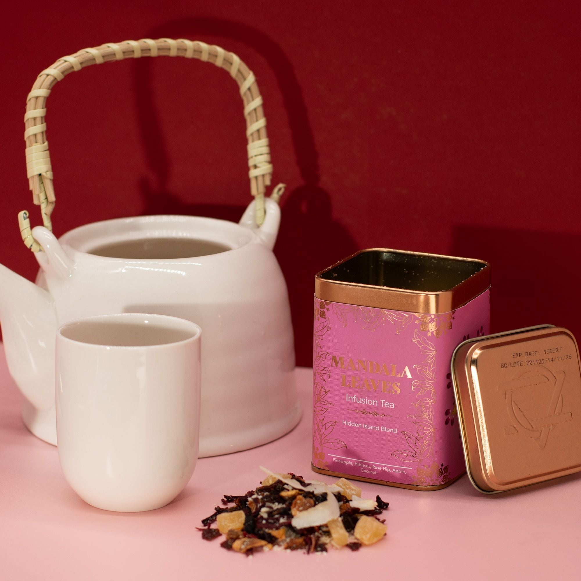 Artisan Tea 50g Tin - Hidden Islands Blend & Matcha In Tins