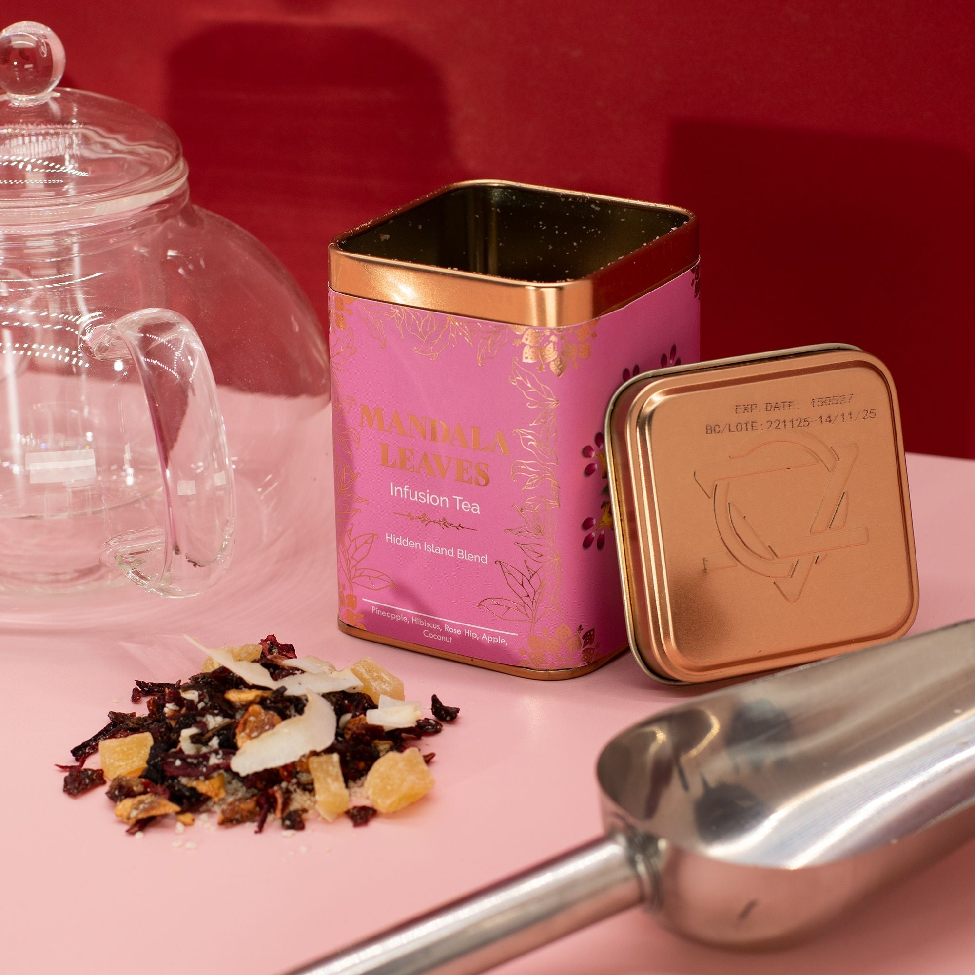 Artisan Tea 50g Tin - Hidden Islands Blend & Matcha In Tins