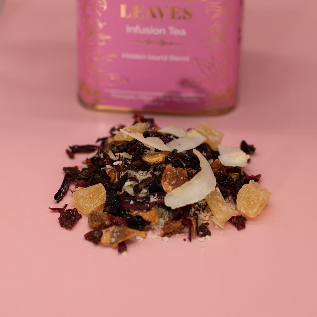 Artisan Tea 50g Tin - Hidden Islands Blend & Matcha In Tins