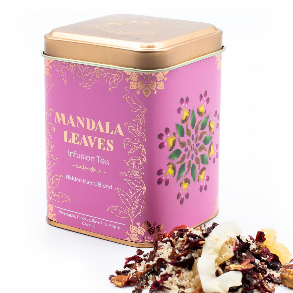 Artisan Tea 50g Tin - Hidden Islands Blend & Matcha In Tins