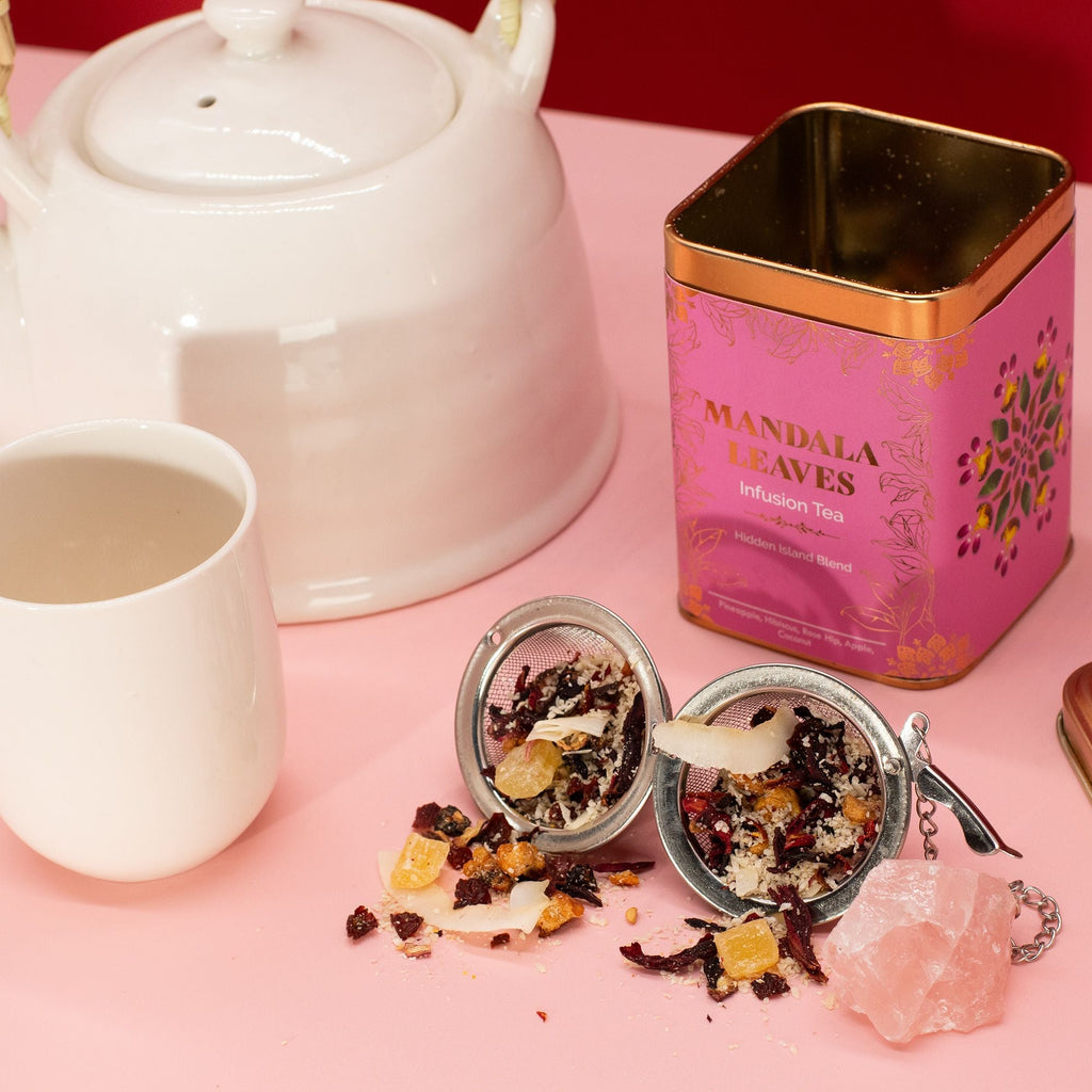 Artisan Tea 50g Tin - Hidden Islands Blend & Matcha In Tins