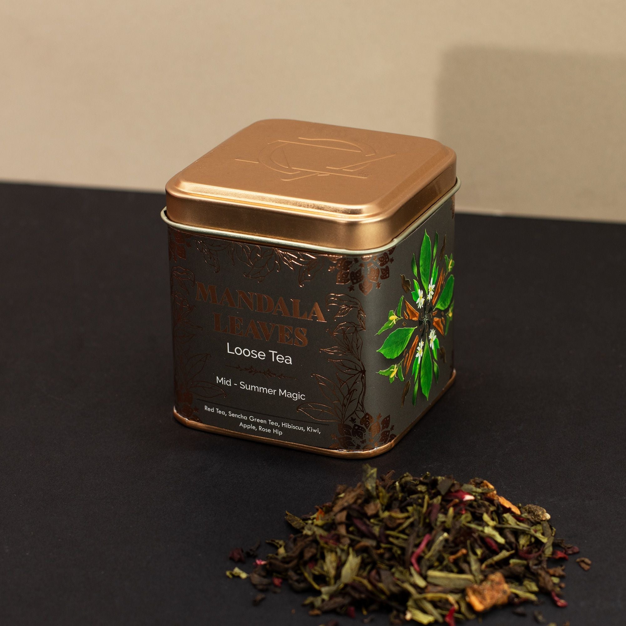 Artisan Tea 50g Tin - Mid-summer Magic & Matcha In Tins