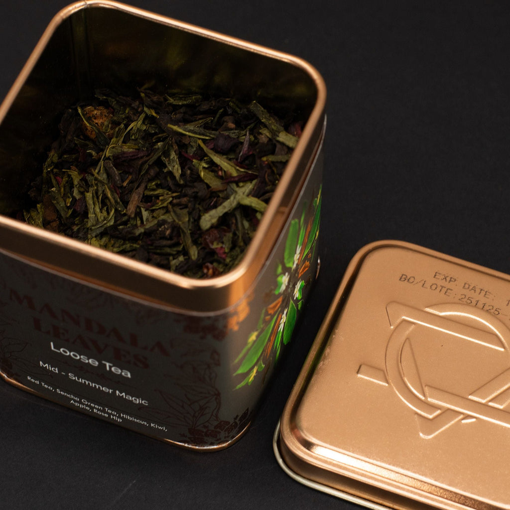 Artisan Tea 50g Tin - Mid-summer Magic & Matcha In Tins