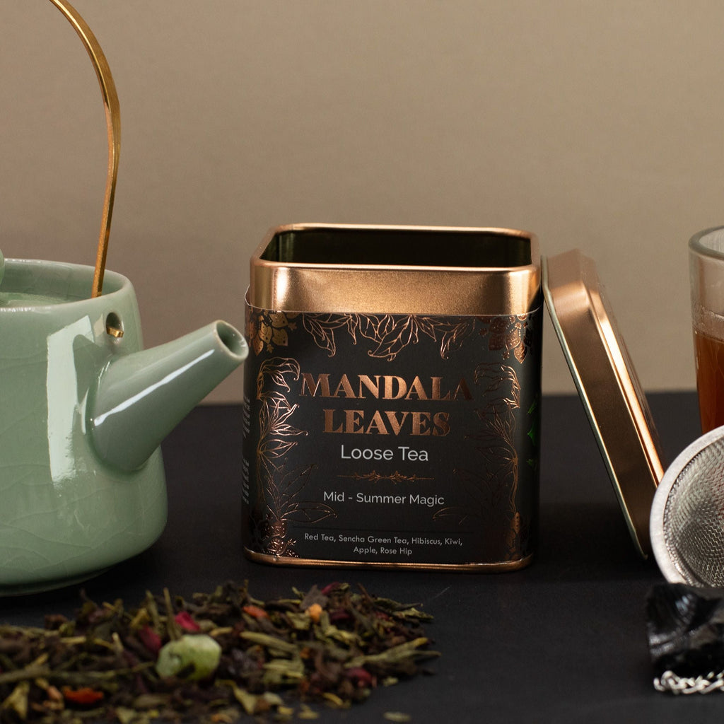 Artisan Tea 50g Tin - Mid-summer Magic & Matcha In Tins