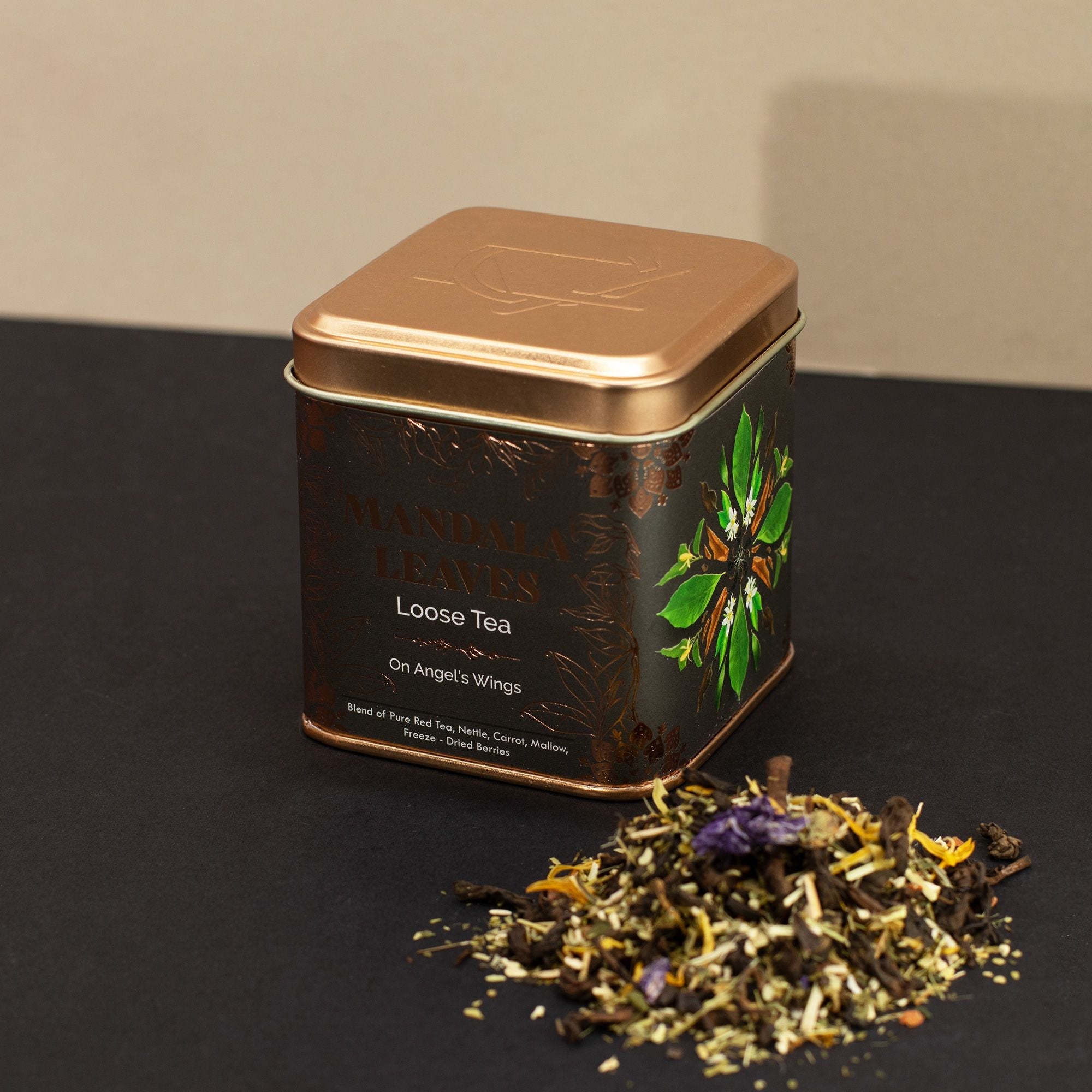 Artisan Tea 50g Tin - On Angels Wings Blend & Matcha In Tins