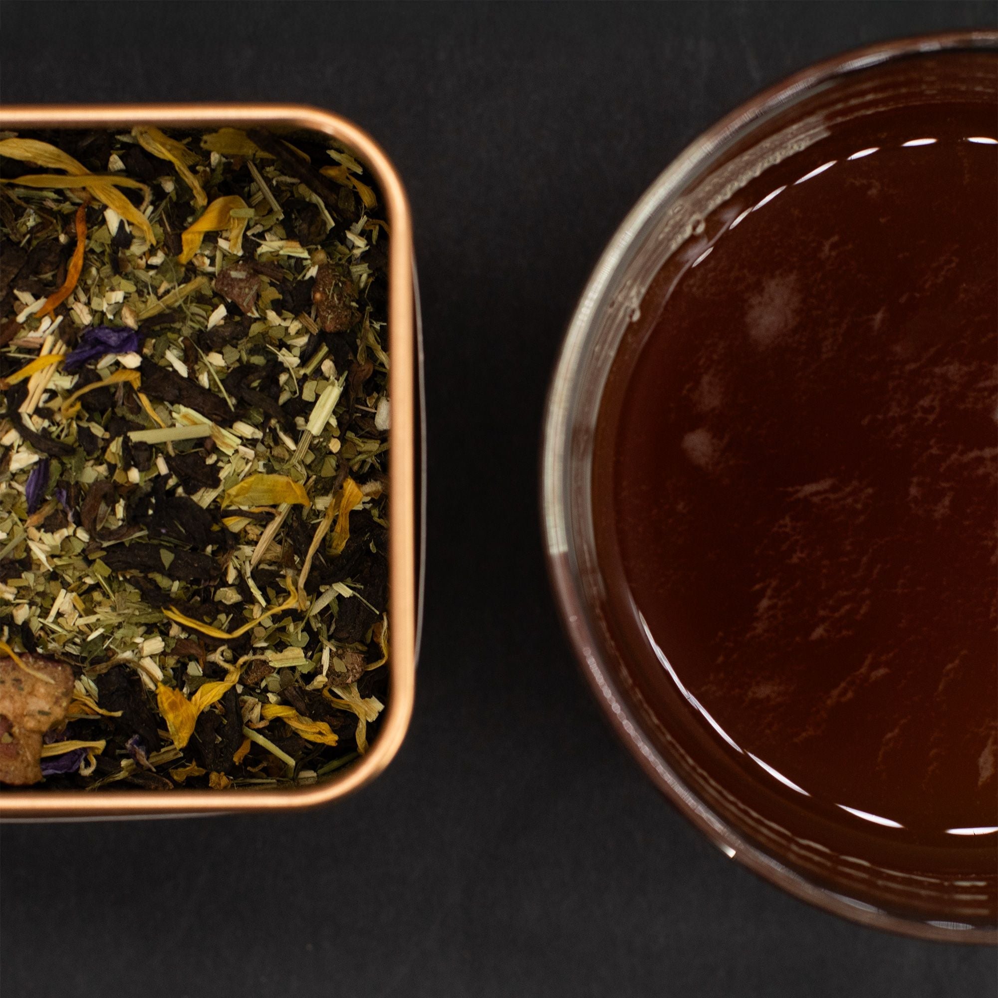 Artisan Tea 50g Tin - On Angels Wings Blend & Matcha In Tins