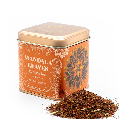 Artisan Tea 50g Tin - Red Bush Digestive & Matcha In Tins