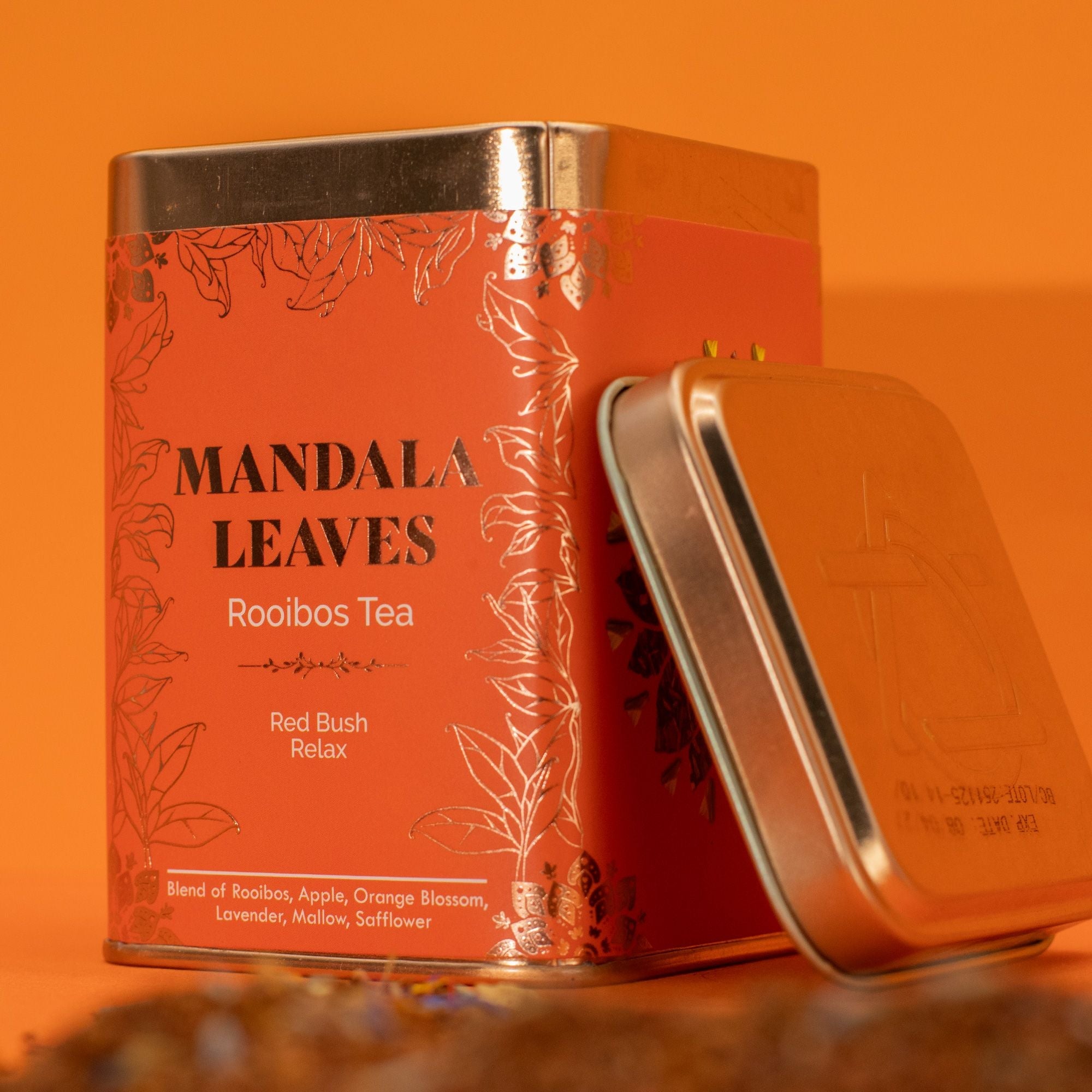 Artisan Tea 50g Tin - Red Bush Relax & Matcha In Tins