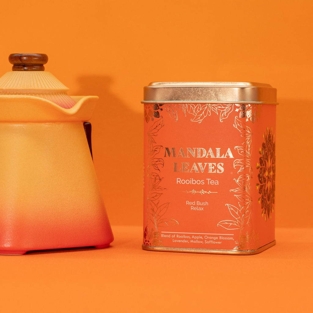 Artisan Tea 50g Tin - Red Bush Relax & Matcha In Tins