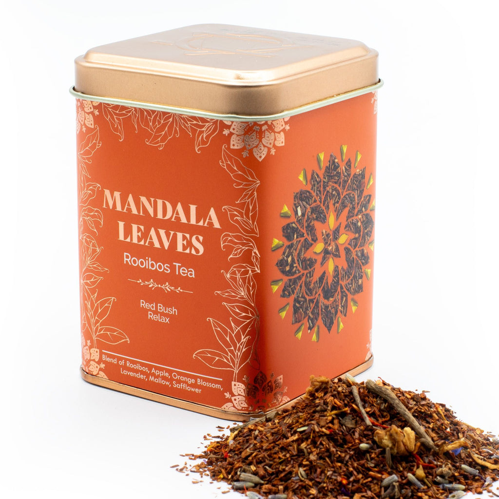 Artisan Tea 50g Tin - Red Bush Relax & Matcha In Tins