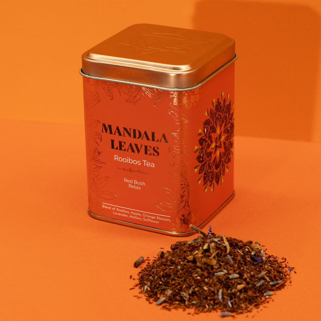 Artisan Tea 50g Tin - Red Bush Relax & Matcha In Tins