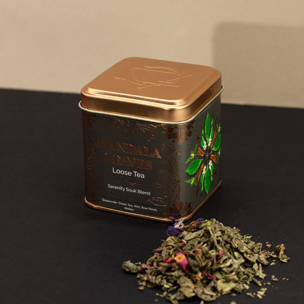 Artisan Tea 50g Tin - Serenity Souk Blend & Matcha In Tins