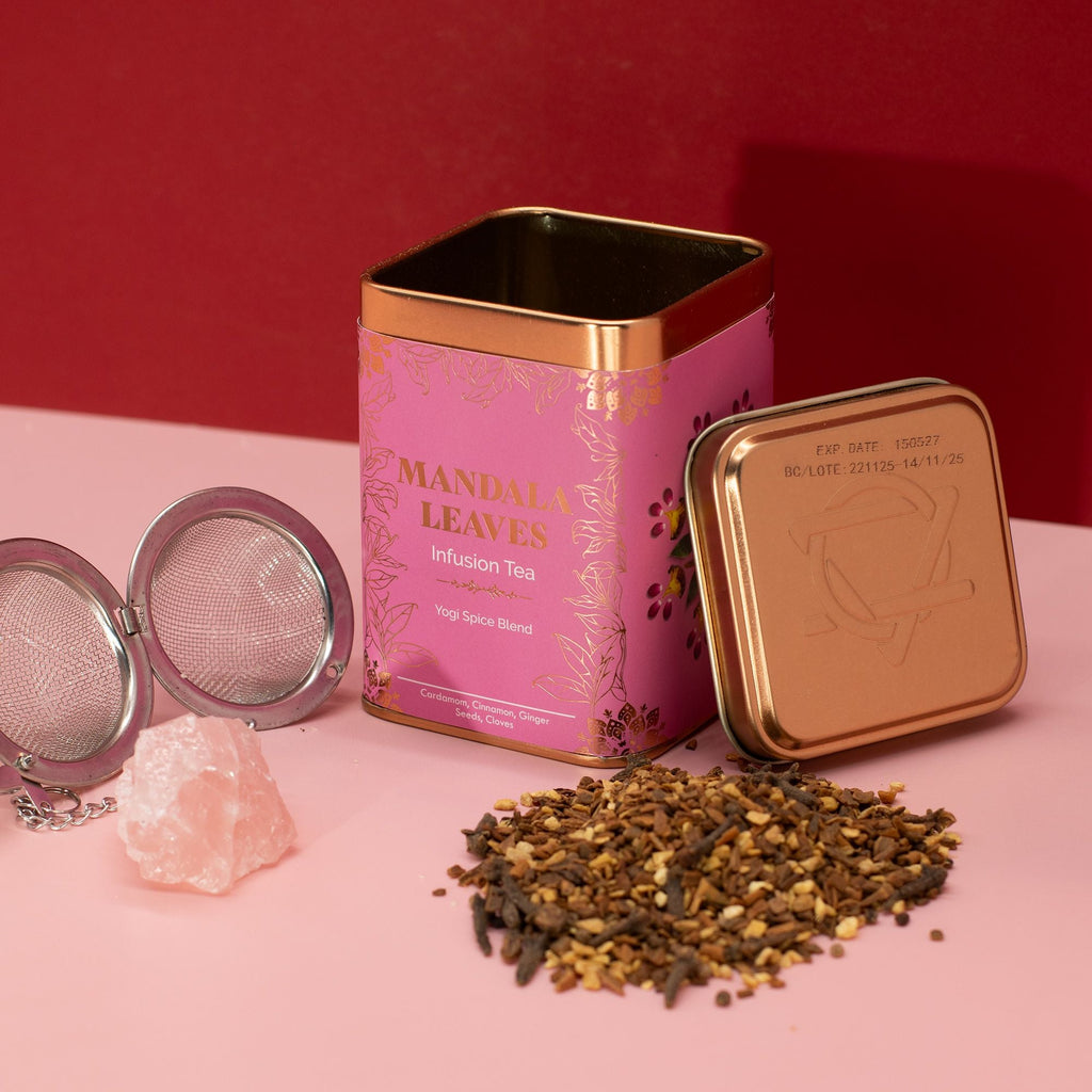 Artisan Tea 50g Tin - Yogi Spice Blend & Matcha In Tins