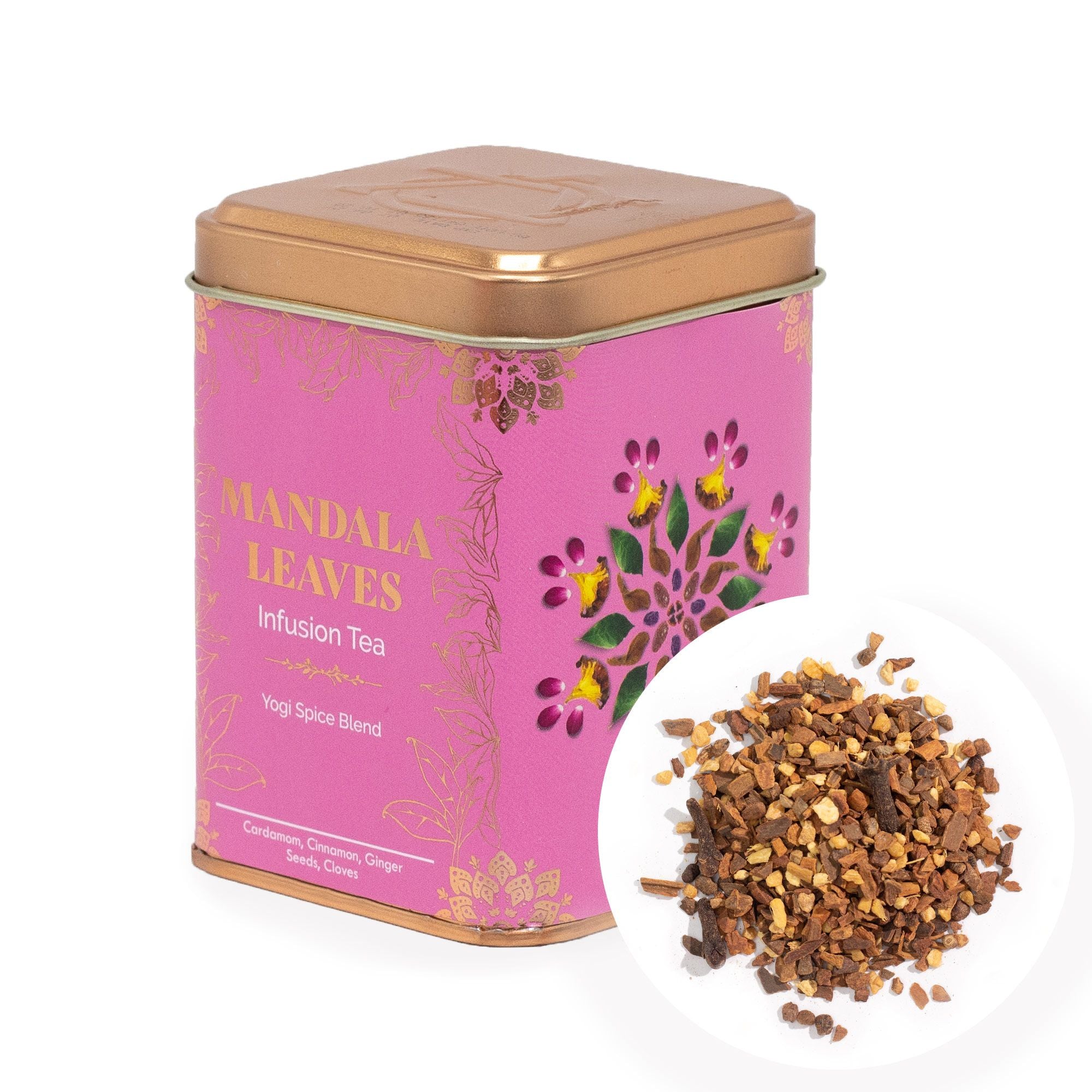 Artisan Tea 50g Tin - Yogi Spice Blend & Matcha In Tins