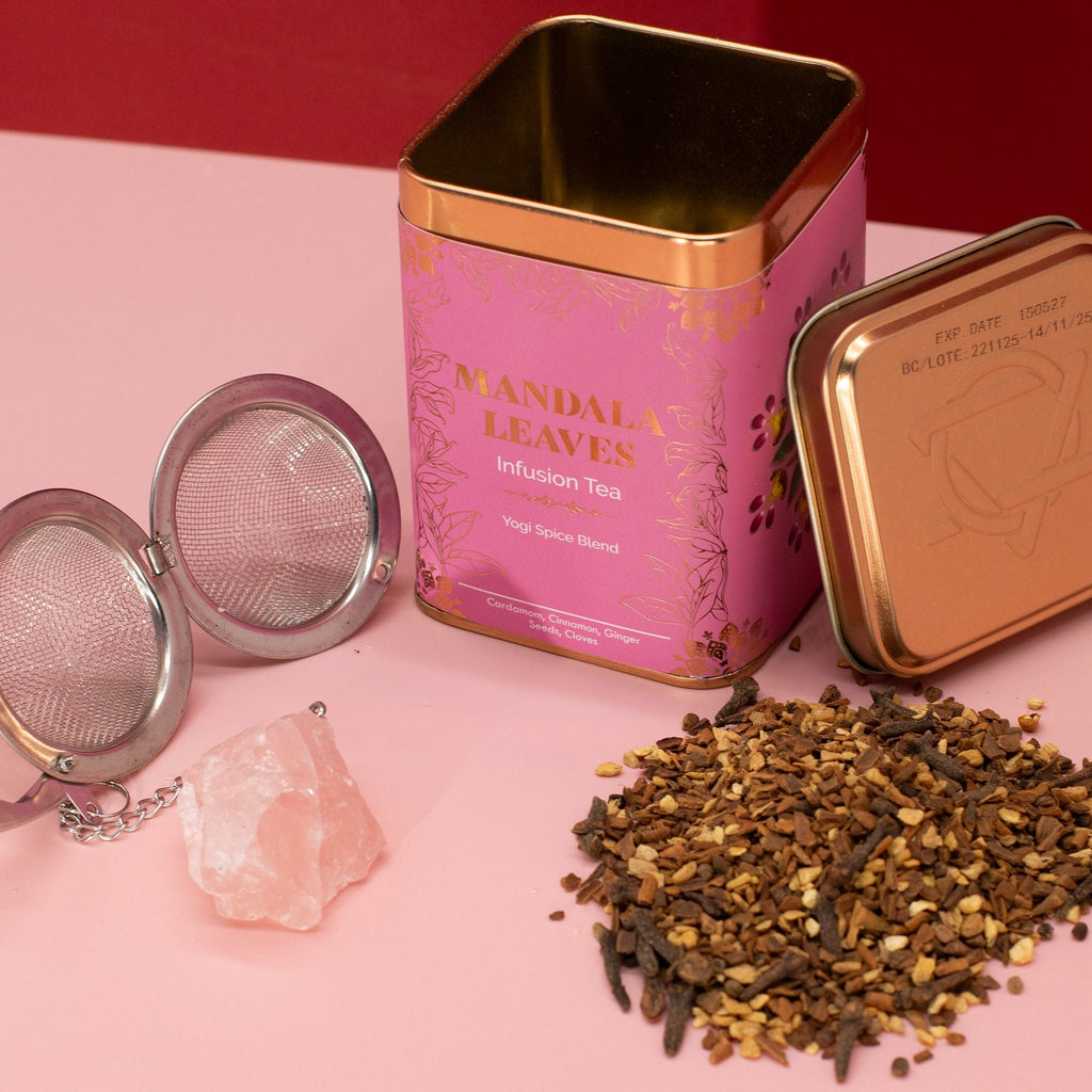 Artisan Tea 50g Tin - Yogi Spice Blend & Matcha In Tins