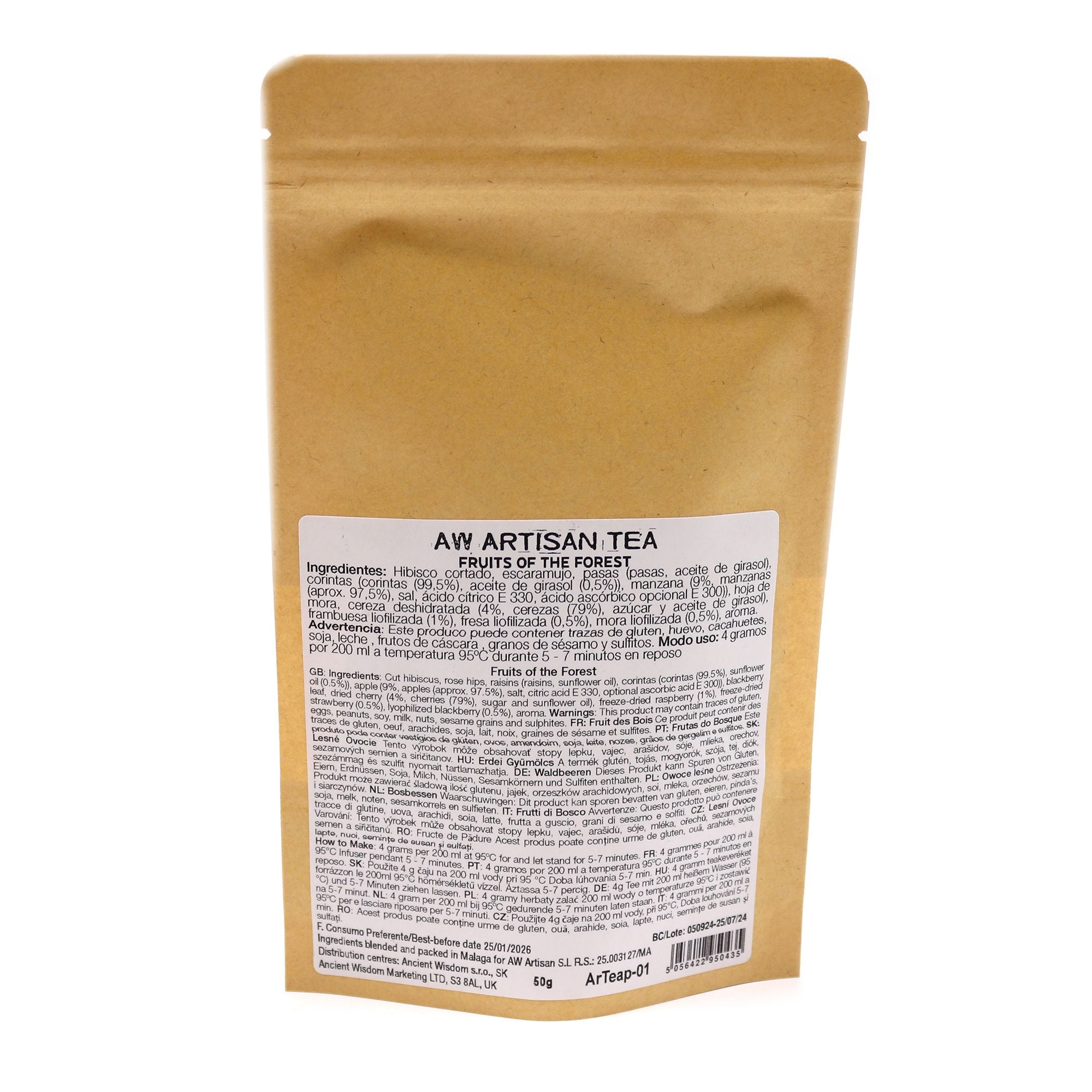 Artisan Tea - 50g Druid’s Forest Blend - Bag