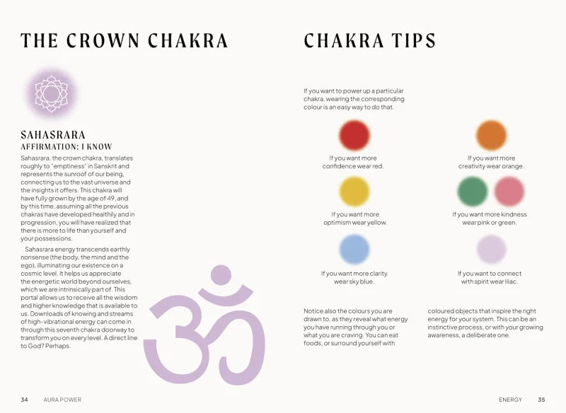 Aura Power : A guide to healing, energy and enhancing your outer glow