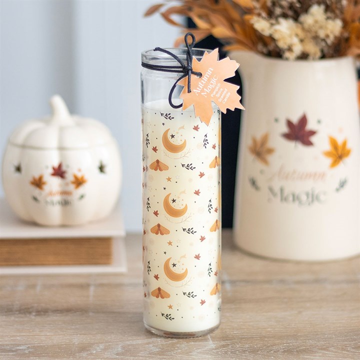 Autumn Magic Pumpkin Spice Tube Candle - Candle