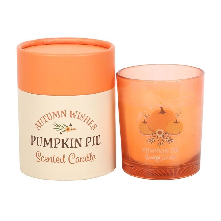 Autumn Wishes Pumpkin Pie Candle - Candle