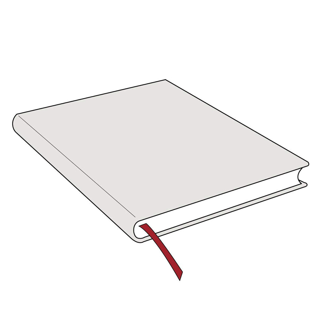 Azure (Equinoxe) Midi Lined Hardcover Journal (Elastic Band Closure)