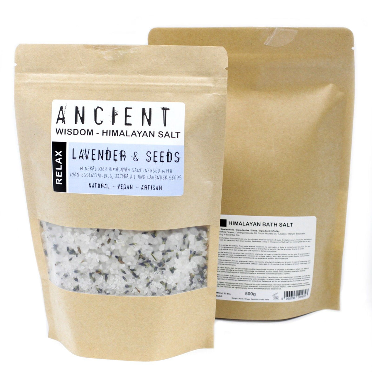 Himalayan Bath Salt Blend 500g - Relax - Himalayan Bath Salt Blends - 500g