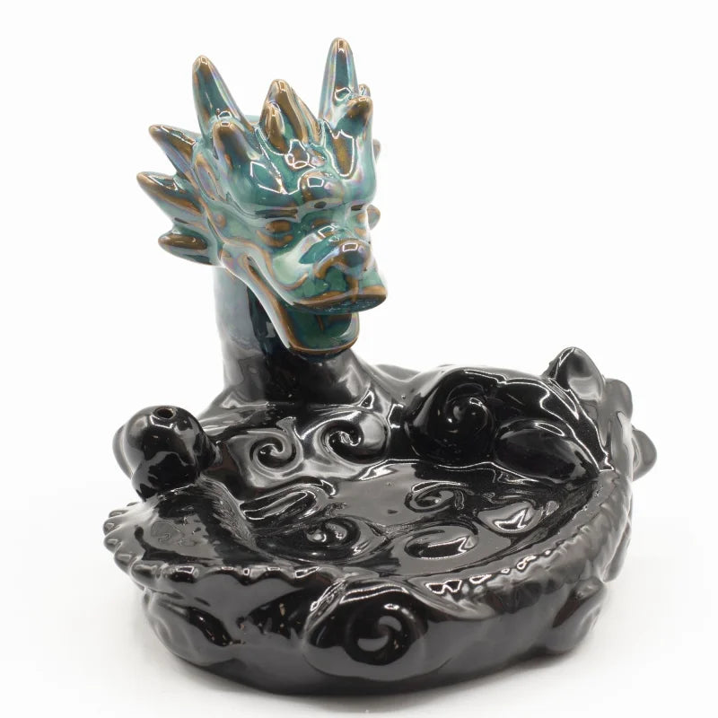 Backflow Incense Burner - Large Dragon Pool