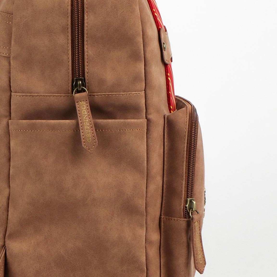 Backpack Casual Fashion Faux-Leather Harry Potter Gryffindor Bags Backpacks