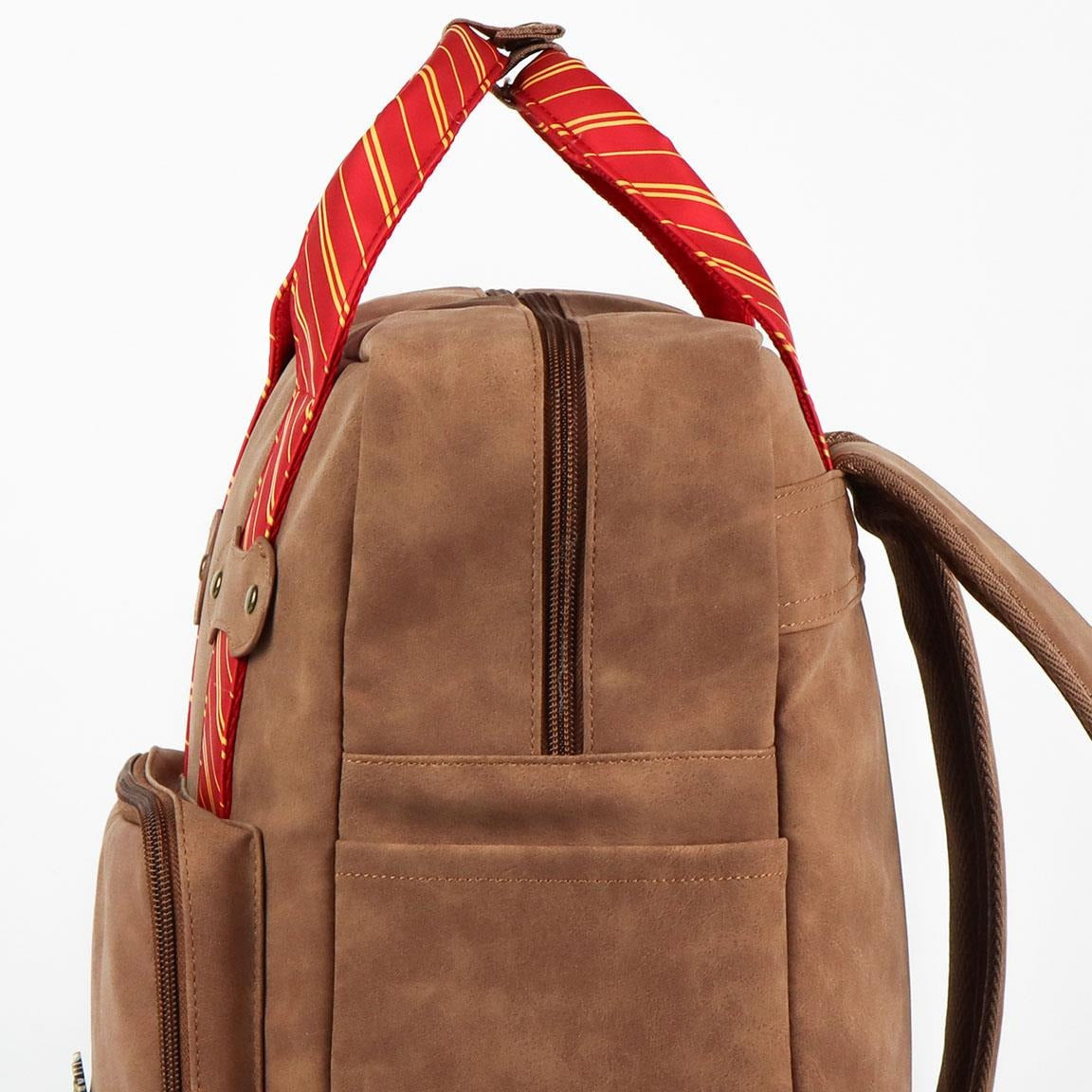 Backpack Casual Fashion Faux-Leather Harry Potter Gryffindor Bags Backpacks