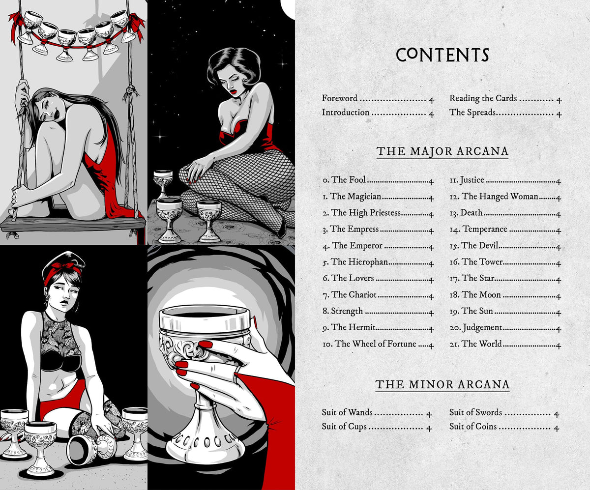 Bad Witch Tarot Deck and Guidebook