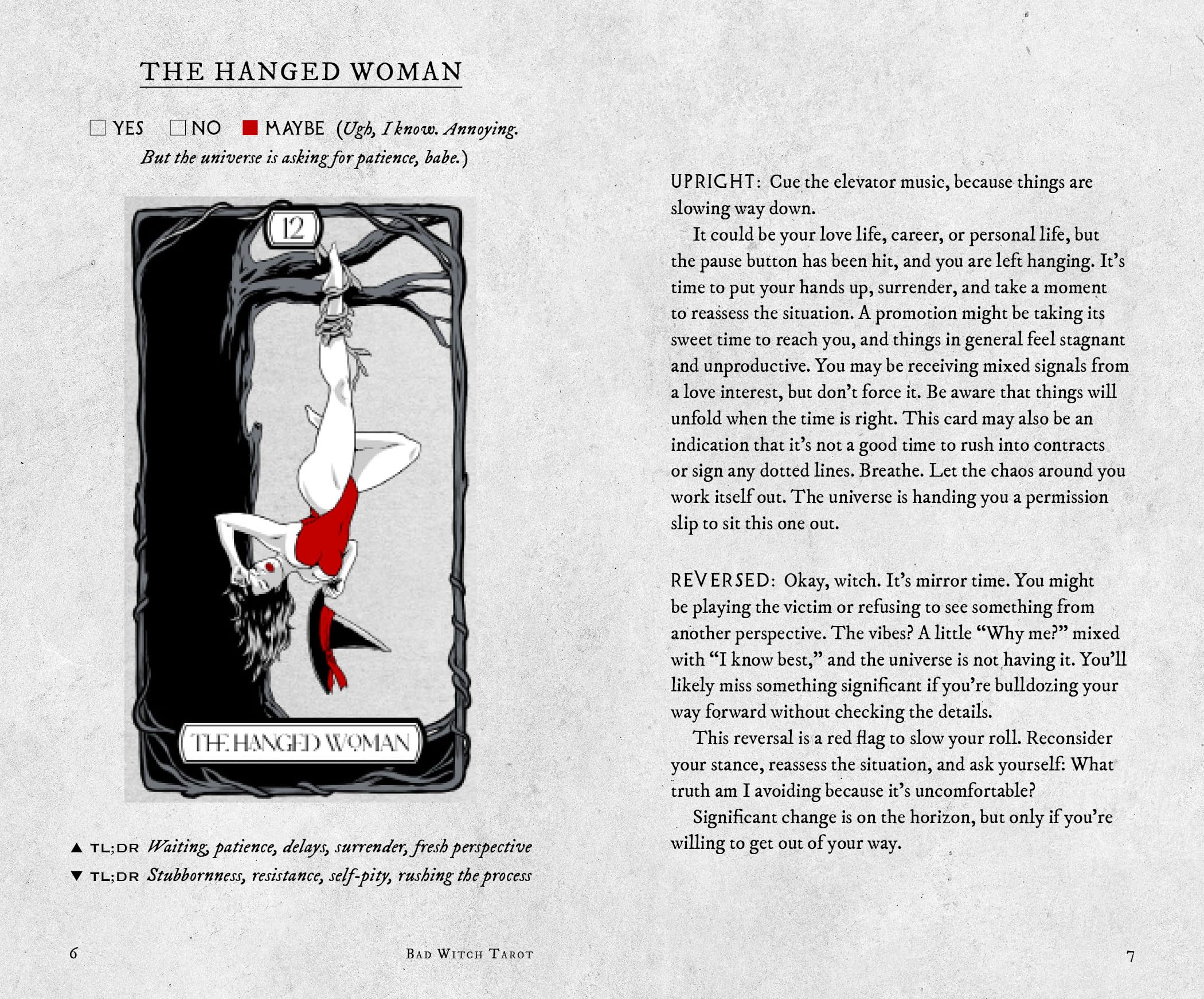 Bad Witch Tarot Deck and Guidebook