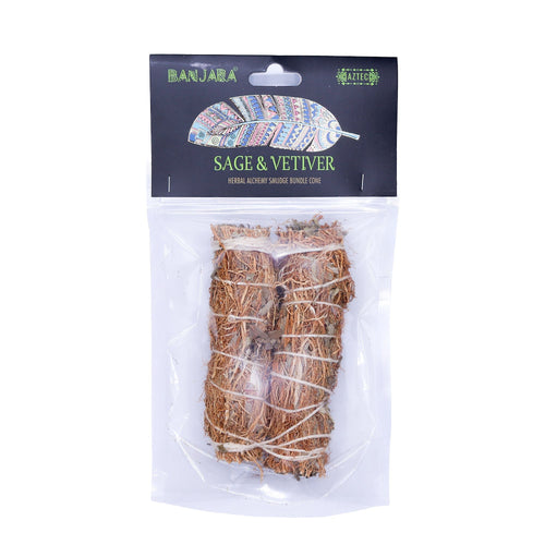 Banjara Smudge - Sage Vetiver Sticks