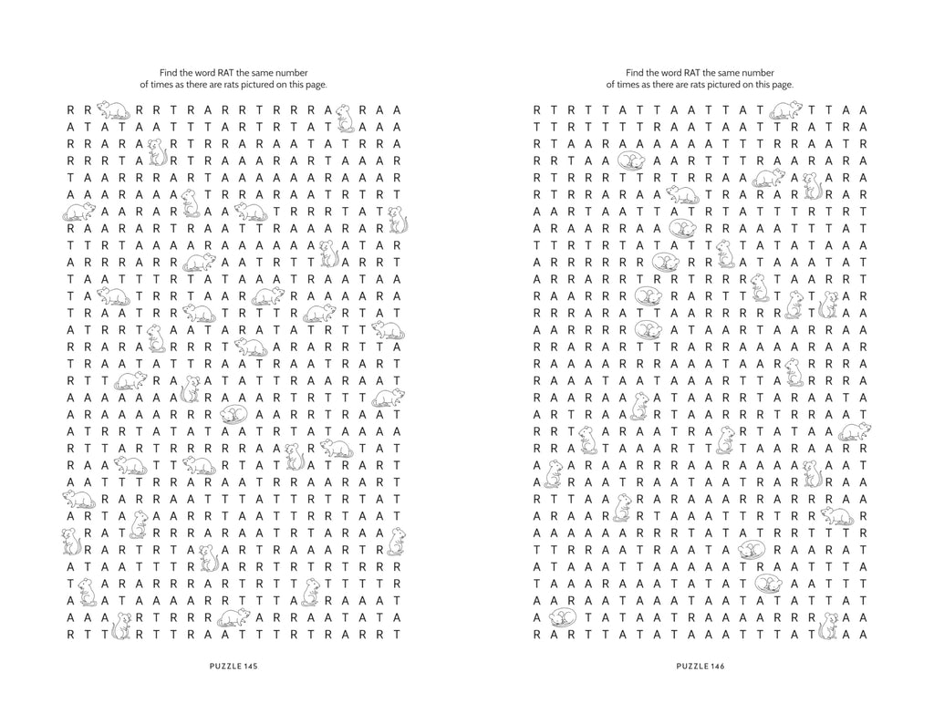 Bats, Cats and Rats : The Almost Impossible Spooky Wordsearch