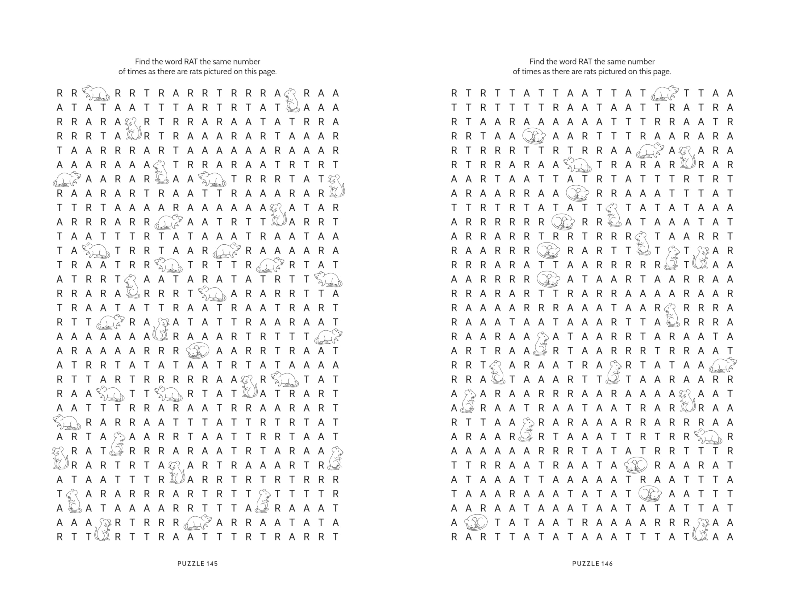 Bats, Cats and Rats : The Almost Impossible Spooky Wordsearch