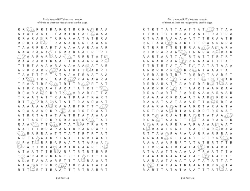 Bats, Cats and Rats : The Almost Impossible Spooky Wordsearch