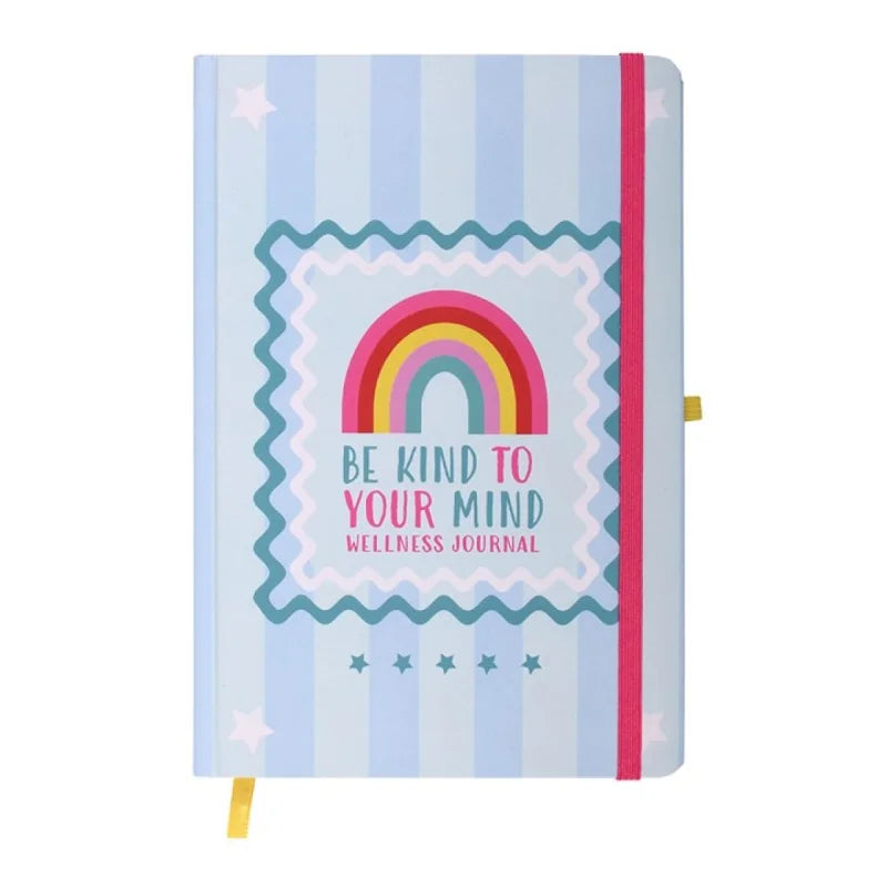 Be Kind to Your Mind A5 Wellness Journal with Citrine Pen